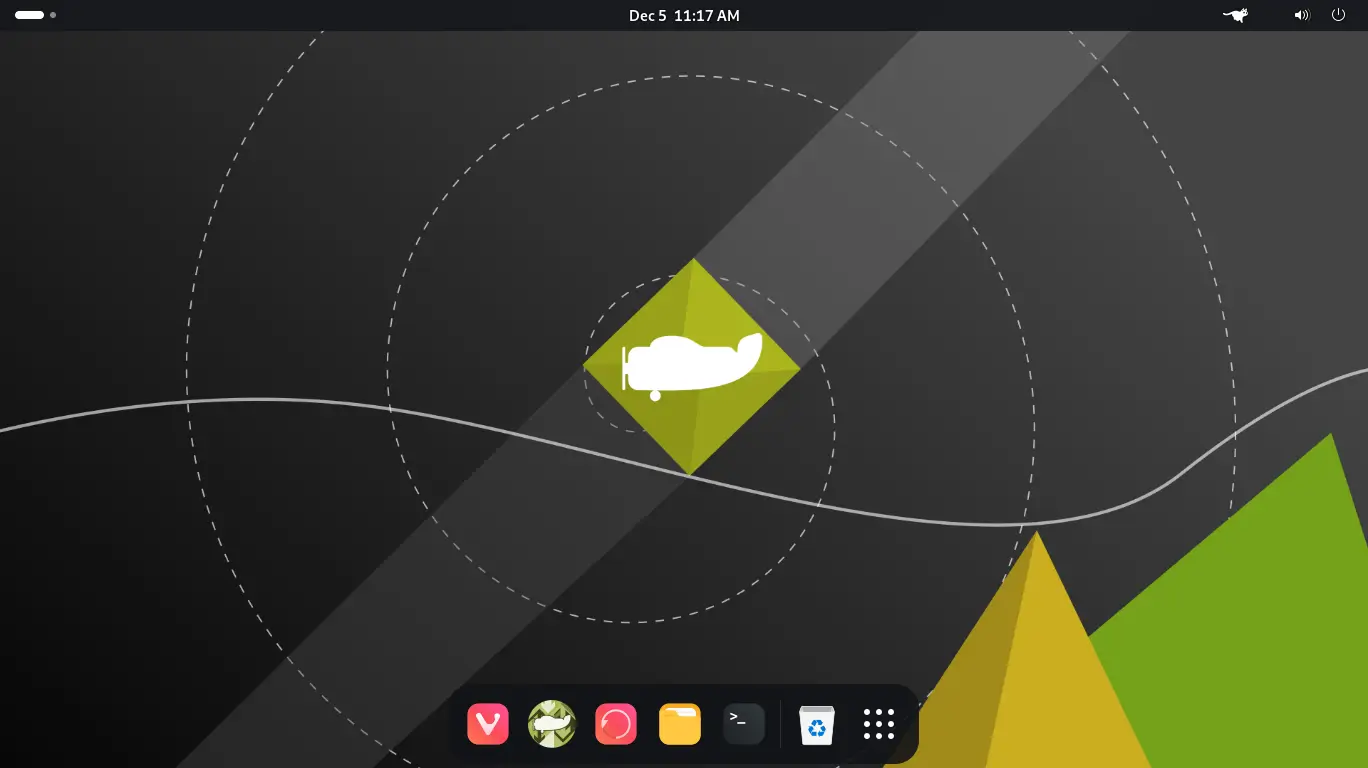 CuerdOS GNOME Screenshot
